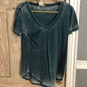 Green White Crow T-shirt from The Buckle